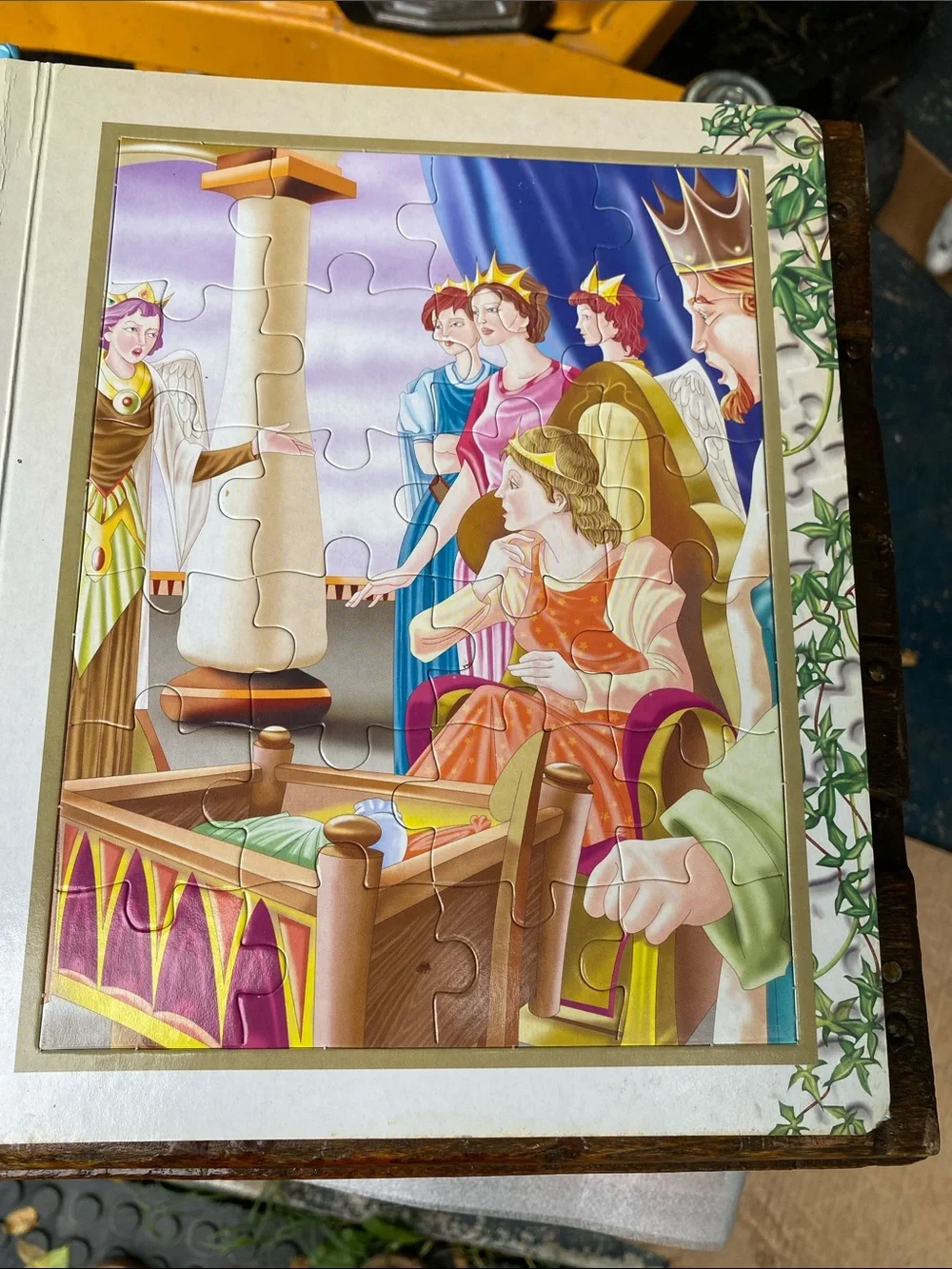 Fairy Tale Jigsaw Puzzle Book by Innovage 3 Tales 6 Puzzles 24 Pc Each 2004